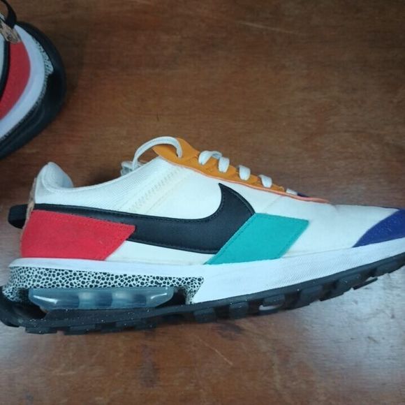 Nike Air Max Pre-Day SE Safari Women's 8.5 White Red Sneakers DH5111-100 - Picture 12 of 16